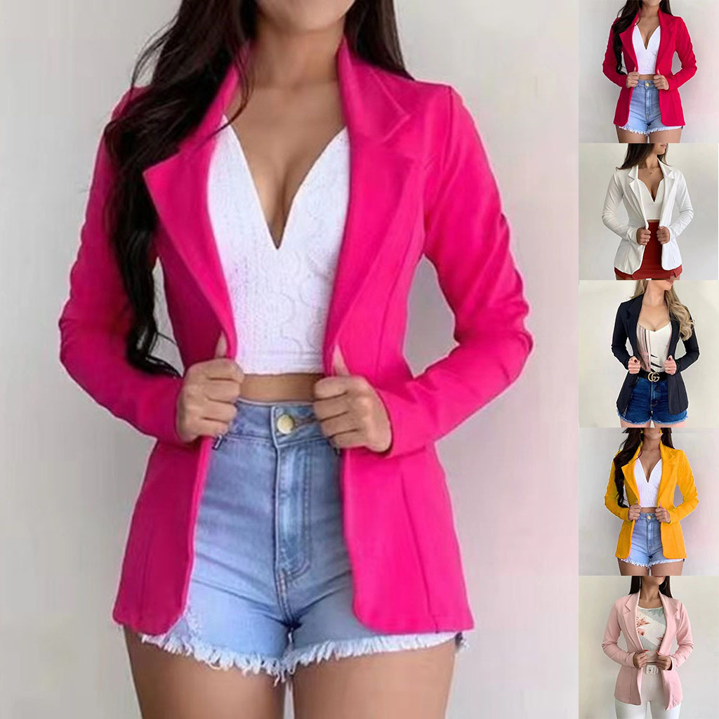 Women'S Office Formal Wear For Ladies - Women's Blazer 2024 Formal Blazer Women's