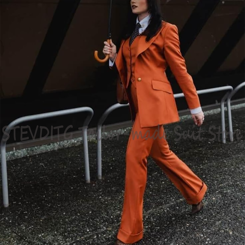 Women Formal Wear Shirt And Pant - Formal Casual Women Suits 3Pcs Special