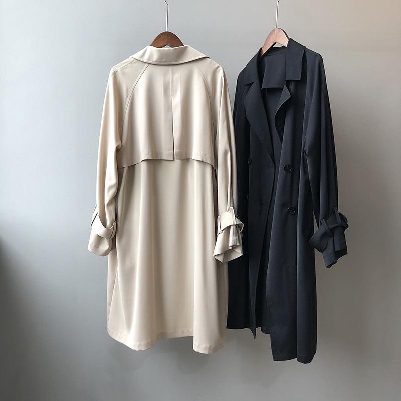 Trench Women Office Lady Baggy - Trench Coat Formal บทวิจารณ์และราคา