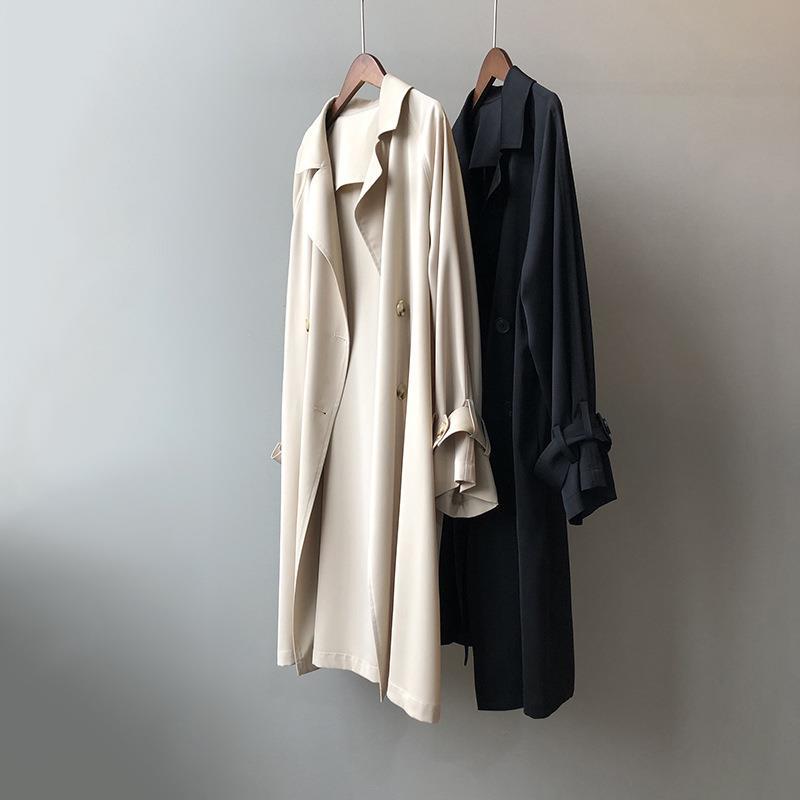Trench Women Office Lady Baggy - Trench Coat Formal บทวิจารณ์และราคา