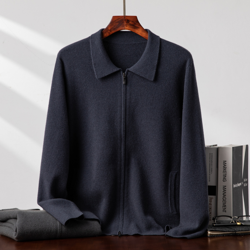 High quality 100% cashmere men - Cashmere Sweater Formal บทวิจารณ์และราคา