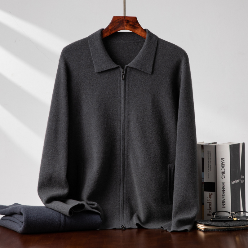 High quality 100% cashmere men - Cashmere Sweater Formal บทวิจารณ์และราคา