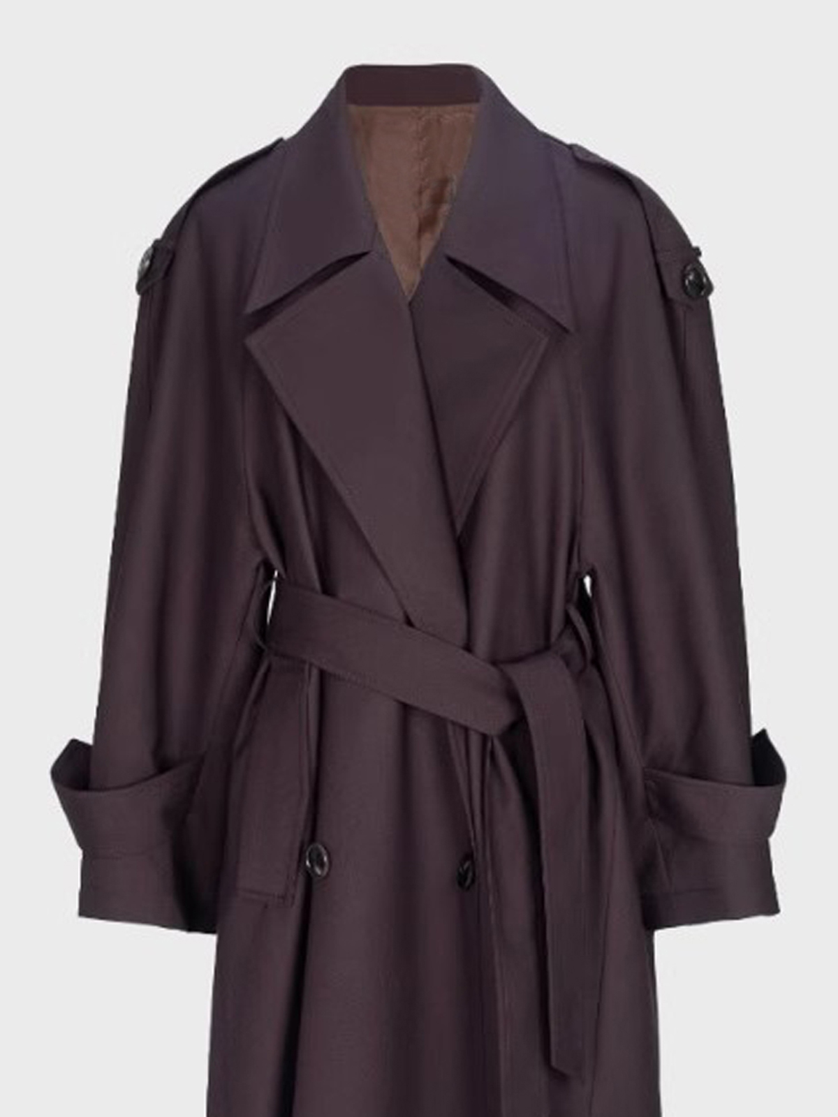 Lautaro Spring Autumn Oversize - Trench Coat Formal บทวิจารณ์และราคา