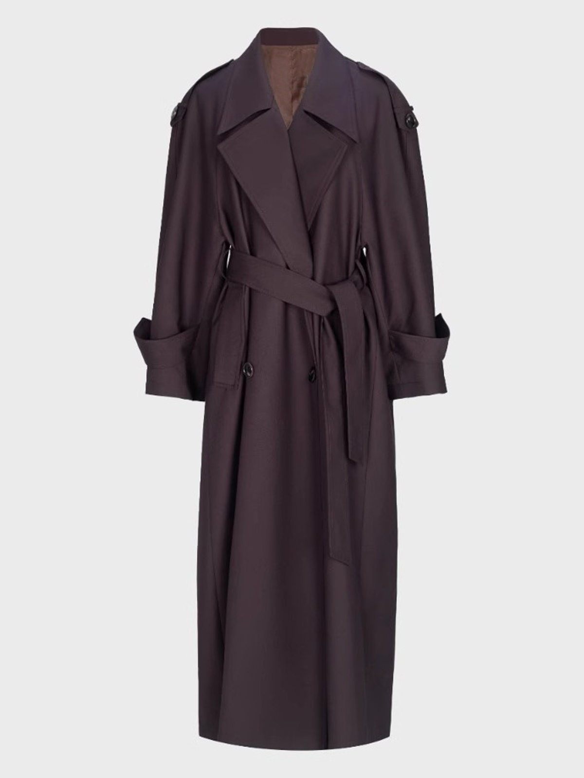 Lautaro Spring Autumn Oversize - Trench Coat Formal บทวิจารณ์และราคา
