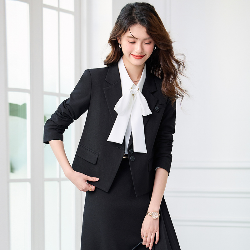 Gray women's suit set for spri - Women'S Formal Wear Petite บทวิจารณ์และราคา