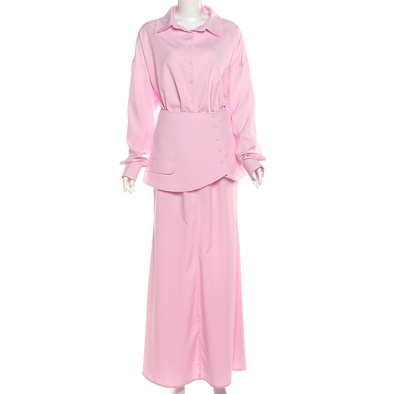 Autumn Pink Black Women Suit S - Formal Wear Gowns For Women บทวิจารณ์และราคา