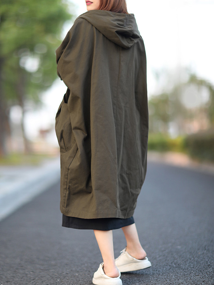Amax luluE 2024 Autumn Womens  - Trench Coat Formal บทวิจารณ์และราคา