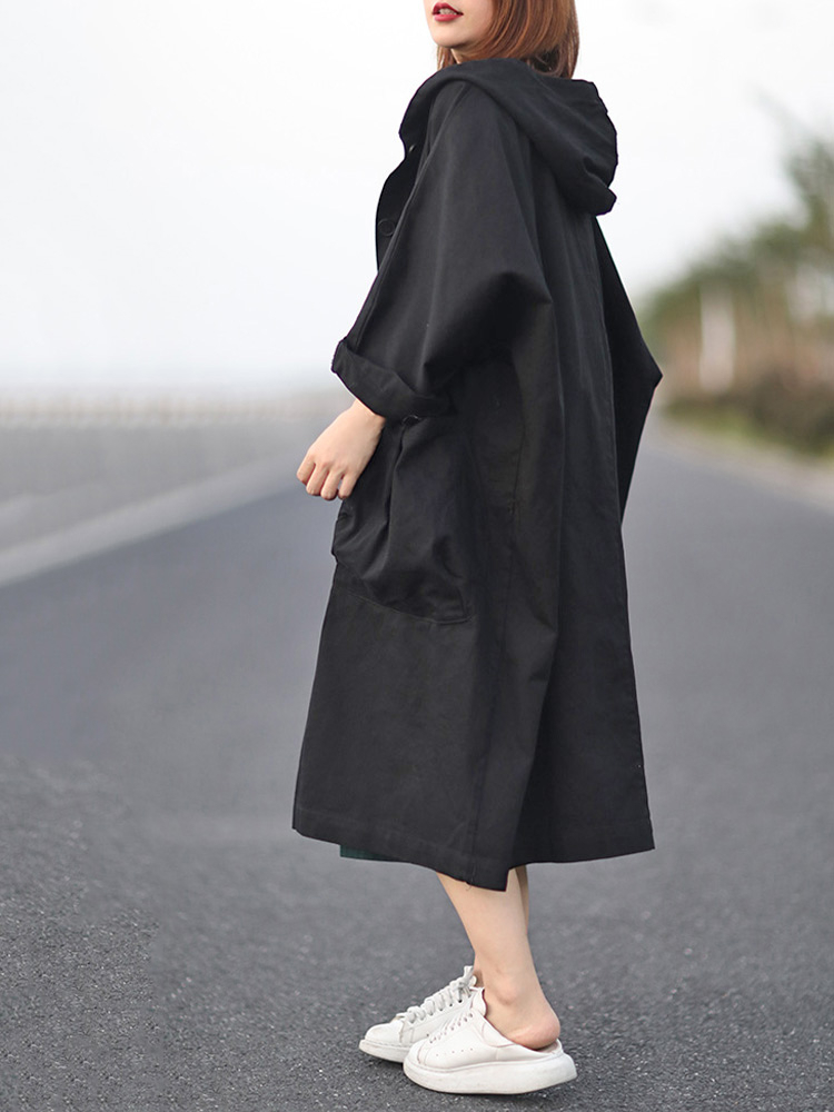 Amax luluE 2024 Autumn Womens  - Trench Coat Formal บทวิจารณ์และราคา