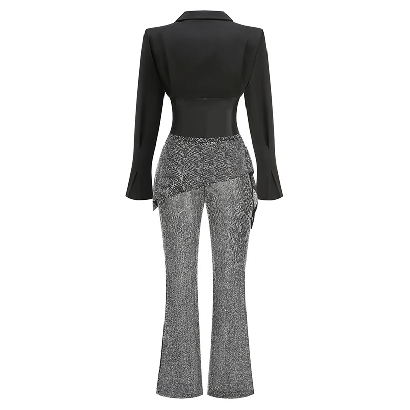 Luxury Crystals Women Suit Set - Women Luxury Formal Wear บทวิจารณ์และราคา