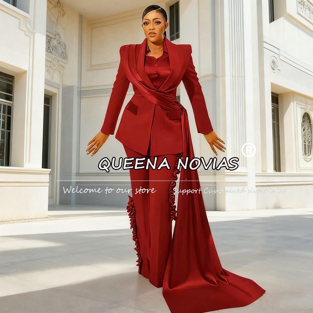 Unique Design Women Pants Suit - Blazer Set Women Formal บทวิจารณ์และราคา
