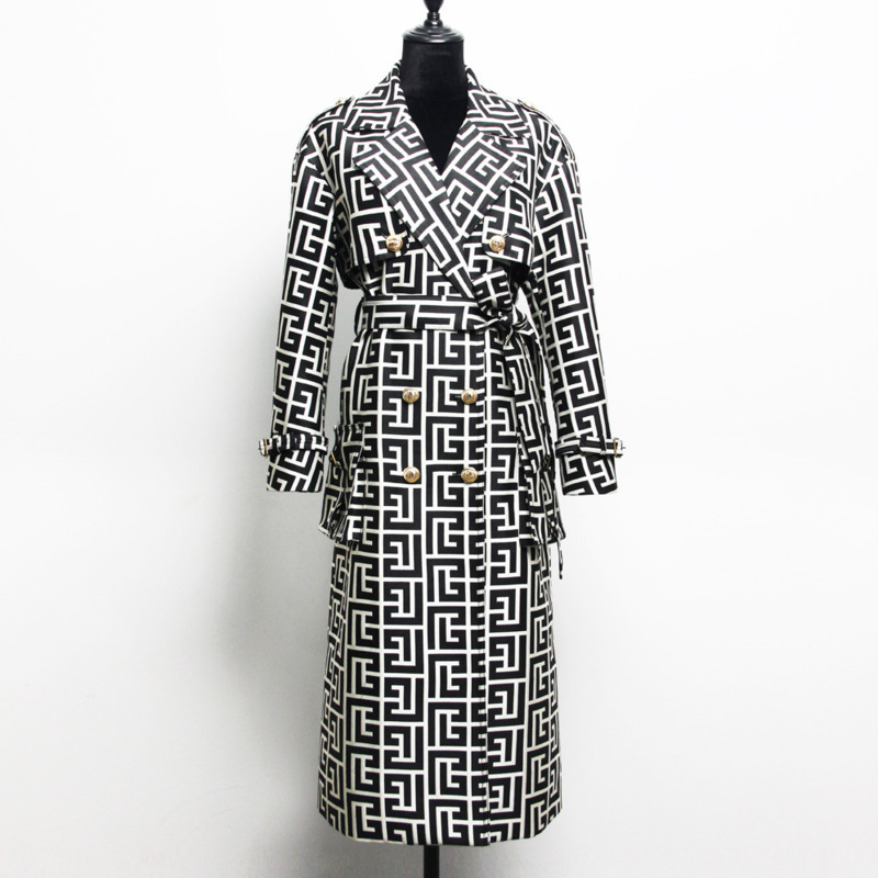 HKSH Spring Autumn New Women L - Trench Coat Formal บทวิจารณ์และราคา