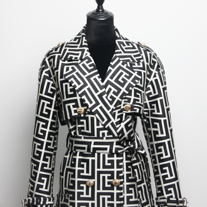 HKSH Spring Autumn New Women L - Trench Coat Formal บทวิจารณ์และราคา
