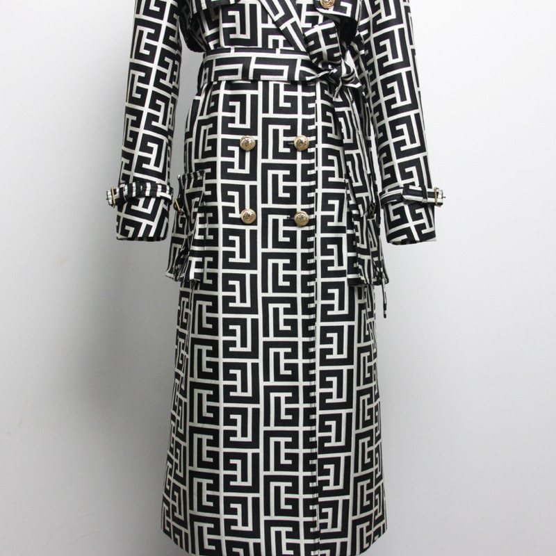 HKSH Spring Autumn New Women L - Trench Coat Formal บทวิจารณ์และราคา