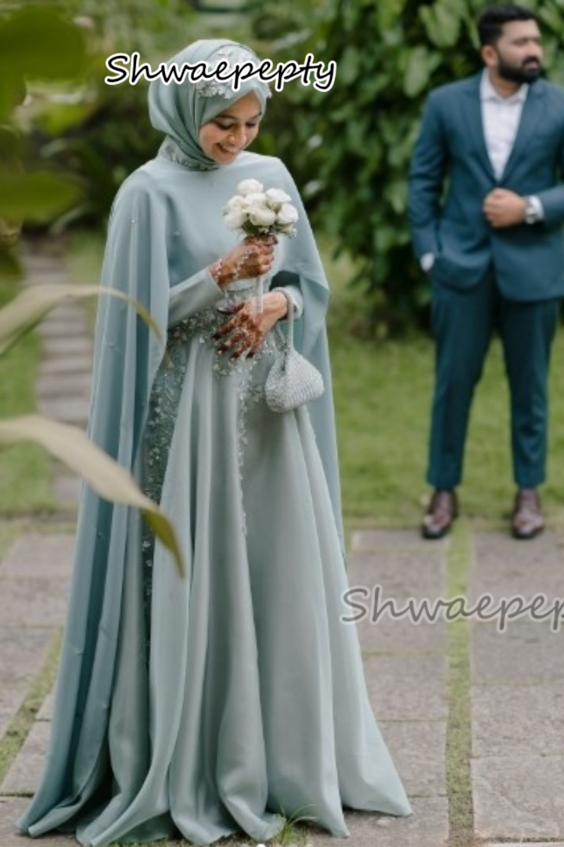 Elegant Muslim Evening Dress W - Women Formal Wear Dubai บทวิจารณ์และราคา