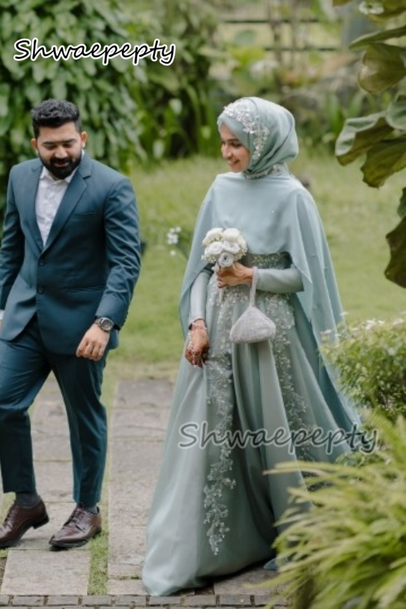 Elegant Muslim Evening Dress W - Women Formal Wear Dubai บทวิจารณ์และราคา