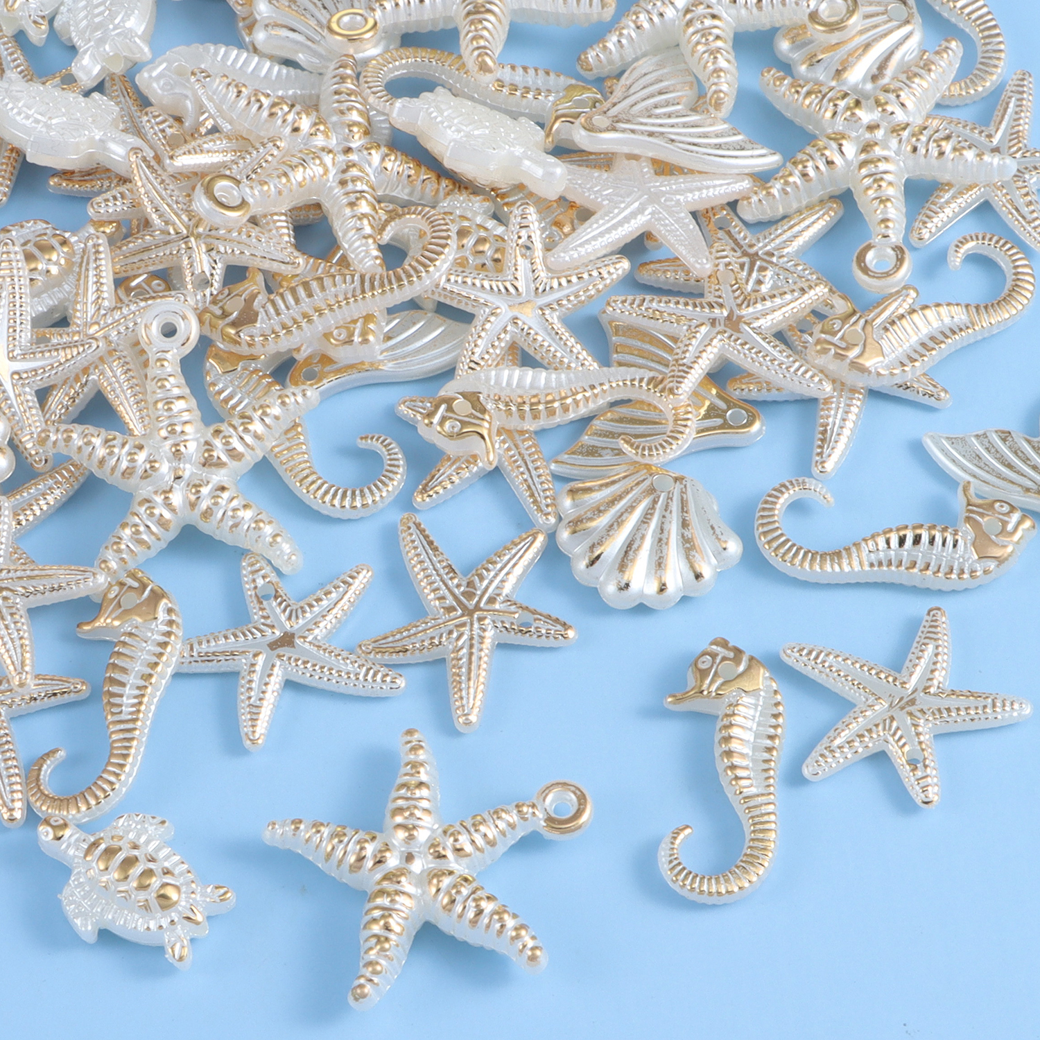 30 pieces of ocean series rand - Pearl Earring Stud บทวิจารณ์และราคา