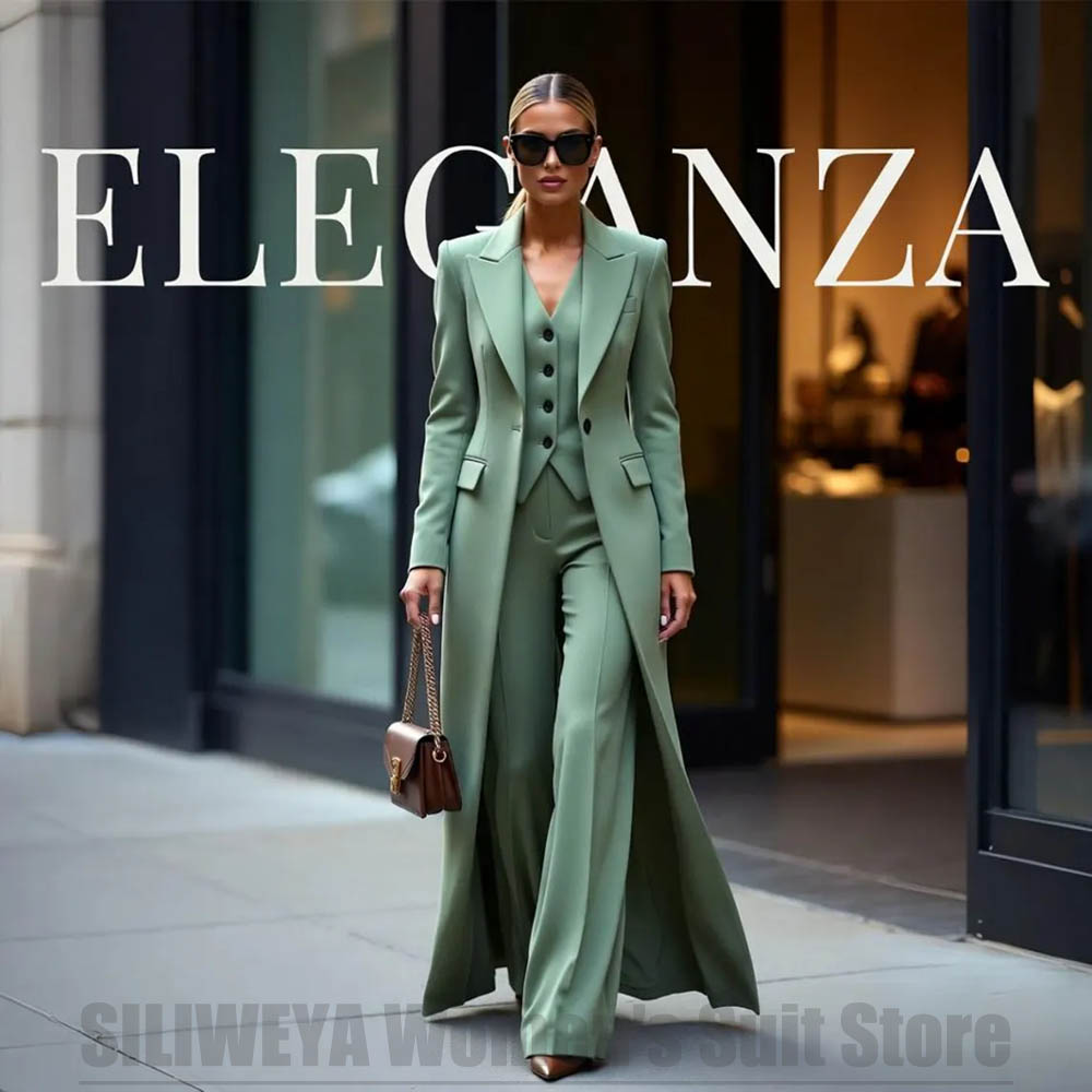 Chic Women's Suit Set Three Pi - Women'S Office Formal Wear For Ladies บทวิจารณ์และราคา