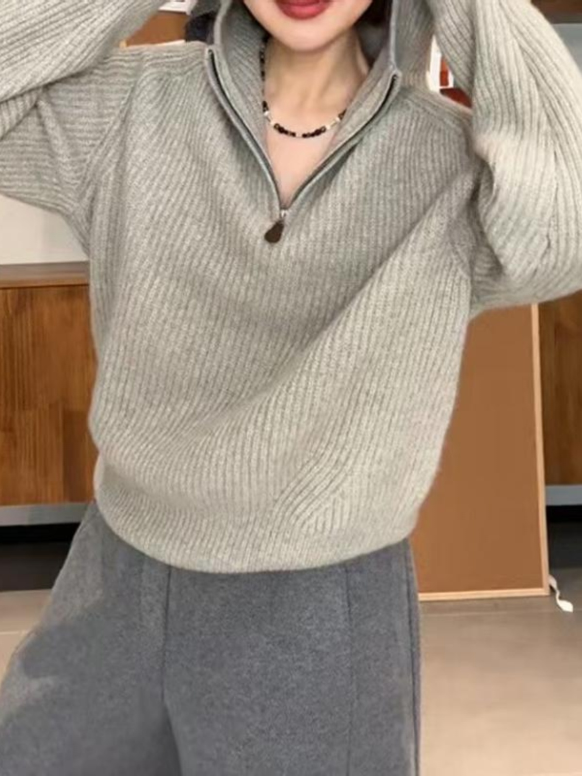 Sweaters Jumpers Pullovers Wom - Cashmere Sweater Formal บทวิจารณ์และราคา