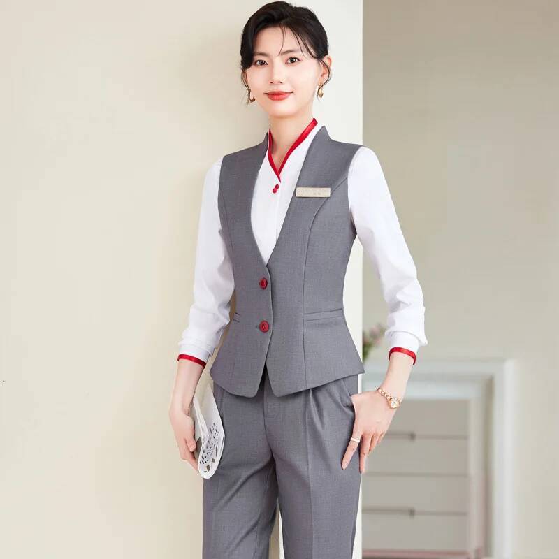 Plus Size 5XL Formal Pantsuits - Women'S Office Formal Wear For Ladies บทวิจารณ์และราคา