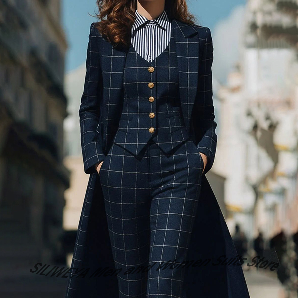 Sophisticated Navy Blue Women' - Women Formal Wear Shirt And Pant บทวิจารณ์และราคา