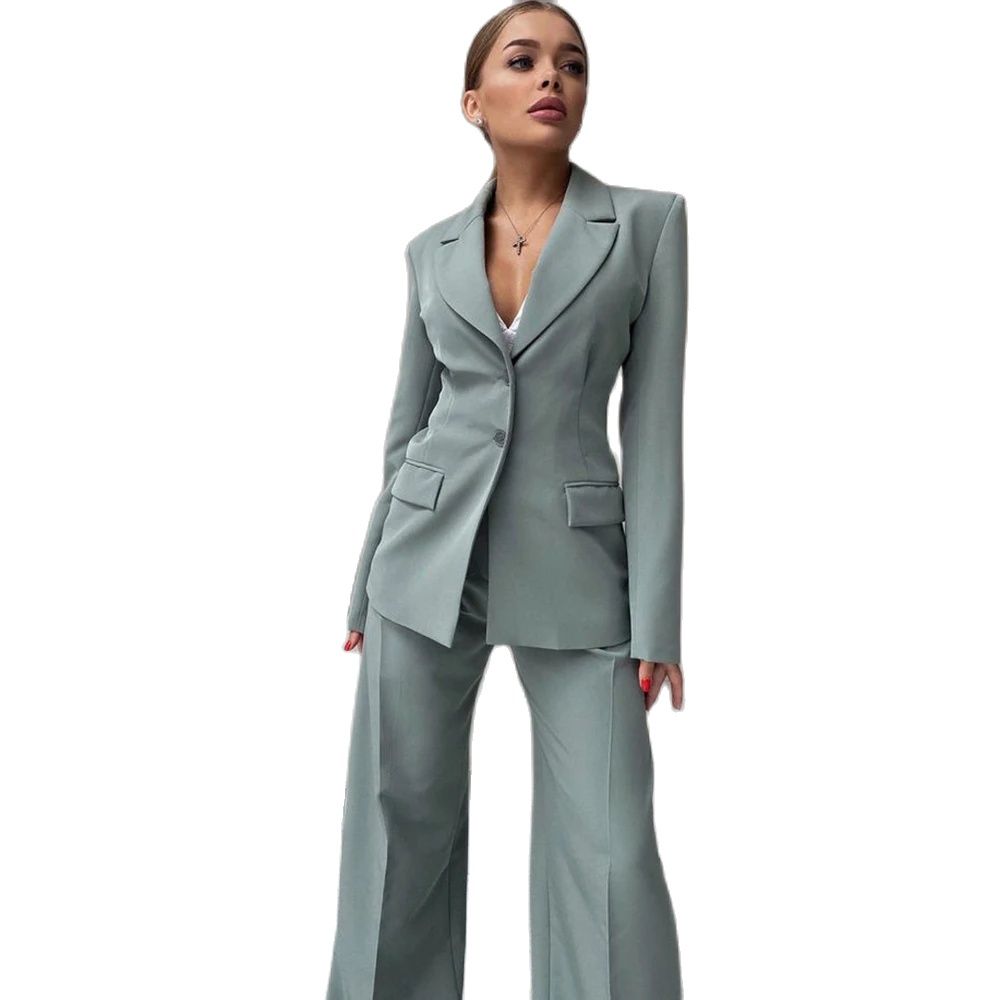 2024 Elegant Women Suit Two Pi - Women'S Office Formal Wear For Ladies บทวิจารณ์และราคา