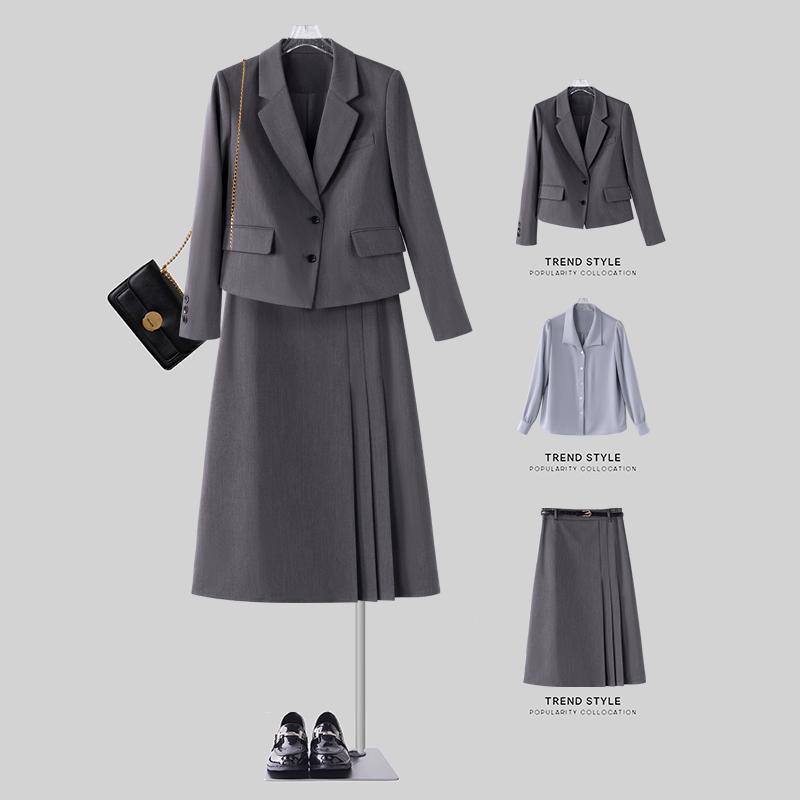 Interview Outfit: Gray Profess - Women'S Formal Wear Petite บทวิจารณ์และราคา