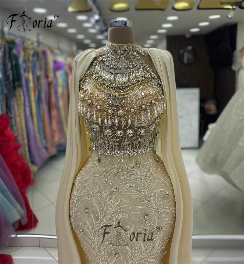 Dubai Beaded Sequin Wedding Fo - Women Formal Wear Dubai บทวิจารณ์และราคา