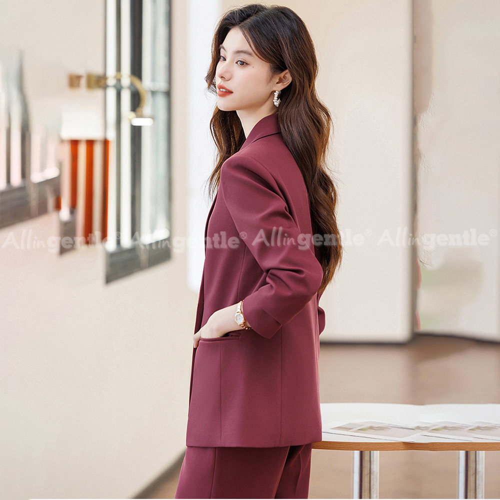 Women's Office Suit 2 Piece Se - Blazer Set Women Formal บทวิจารณ์และราคา