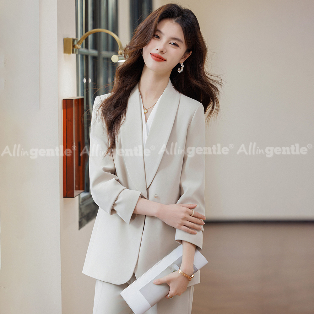Women's Office Suit 2 Piece Se - Blazer Set Women Formal บทวิจารณ์และราคา