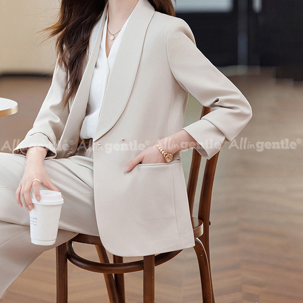 Women's Office Suit 2 Piece Se - Blazer Set Women Formal บทวิจารณ์และราคา