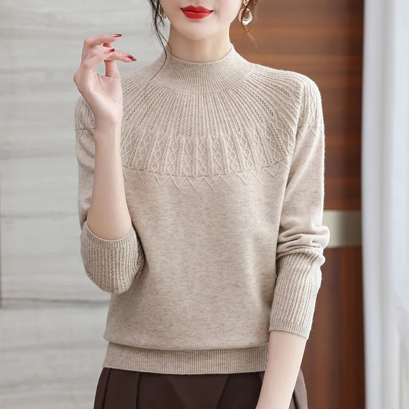 New Women's Clothing For Autum - Cashmere Sweater Formal บทวิจารณ์และราคา
