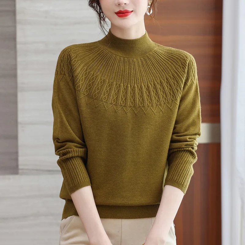 New Women's Clothing For Autum - Cashmere Sweater Formal บทวิจารณ์และราคา