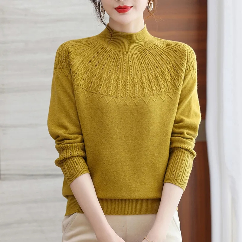 New Women's Clothing For Autum - Cashmere Sweater Formal บทวิจารณ์และราคา