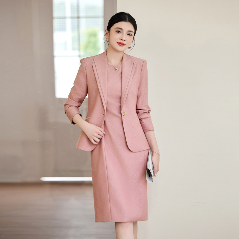 Pink suit for women2025New Pro - Women Formal Wear Shirt And Pant บทวิจารณ์และราคา