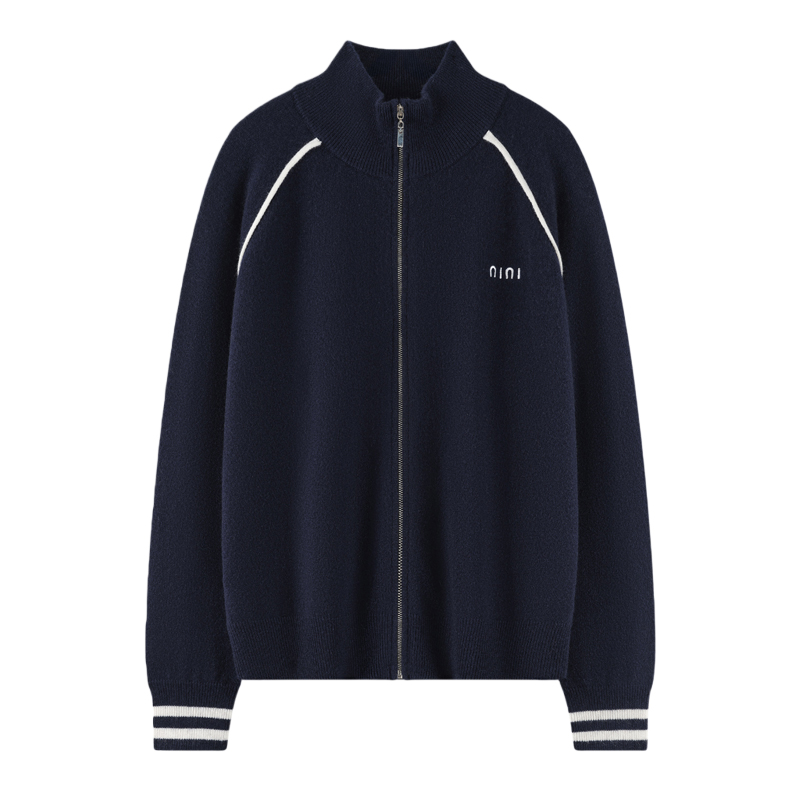 2025 New Model Zipper Cardigan - Cashmere Sweater Formal บทวิจารณ์และราคา