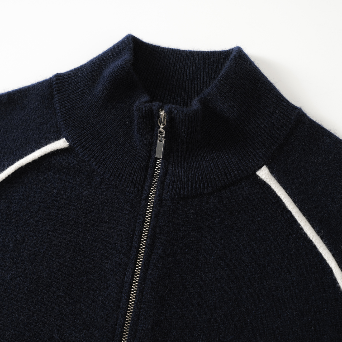 2025 New Model Zipper Cardigan - Cashmere Sweater Formal บทวิจารณ์และราคา