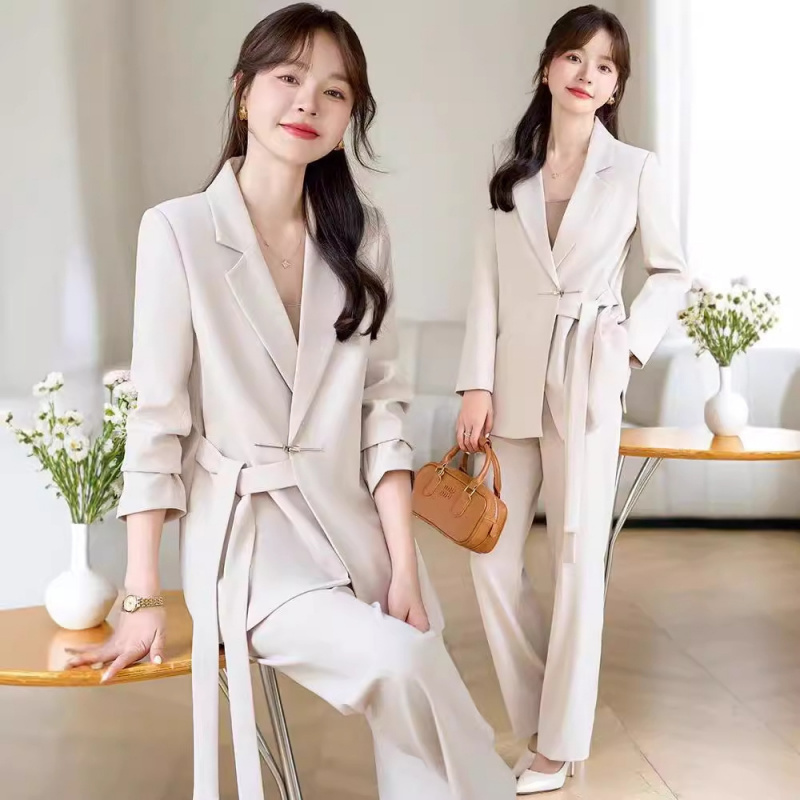 High-end Suit Set for Women, S - Women Formal Wear Shirt And Pant บทวิจารณ์และราคา