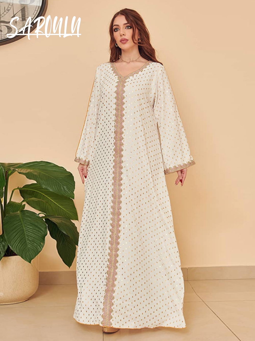 Muslim Gilding Elegant A Line  - Women Formal Wear Dubai บทวิจารณ์และราคา
