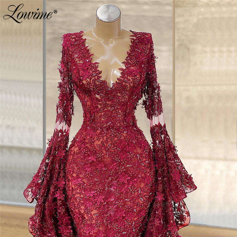 Lowime Celebrity Dresses Long  - Women Formal Wear Dubai บทวิจารณ์และราคา