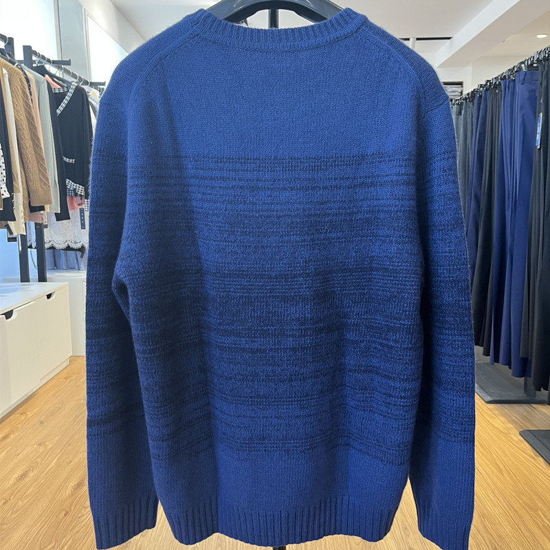 Men's Knitted Sweater Blend Wo - Cashmere Sweater Formal บทวิจารณ์และราคา