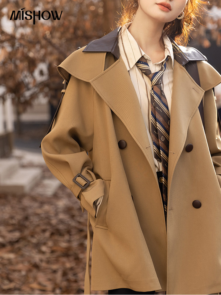 MISHOW Trench Coats for Women  - Trench Coat Formal บทวิจารณ์และราคา