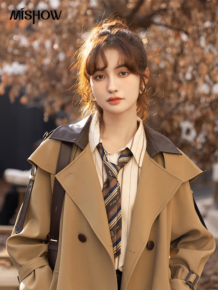 MISHOW Trench Coats for Women  - Trench Coat Formal บทวิจารณ์และราคา