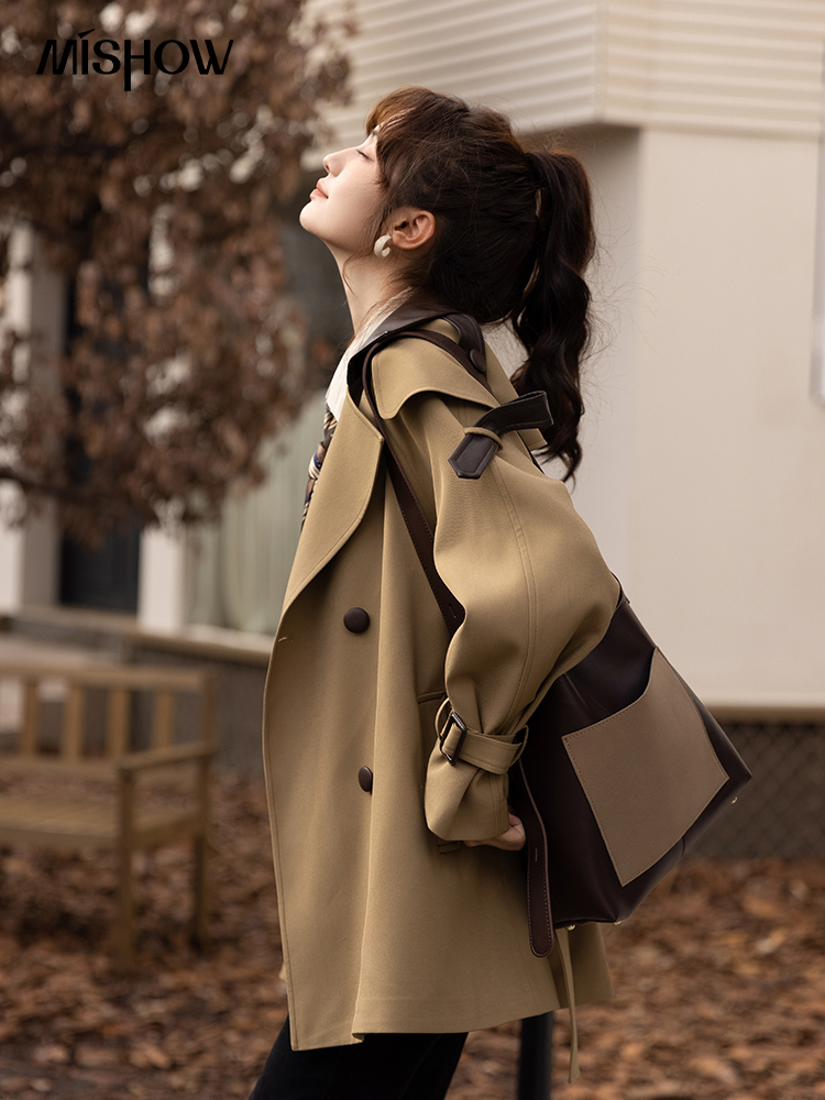 MISHOW Trench Coats for Women  - Trench Coat Formal บทวิจารณ์และราคา