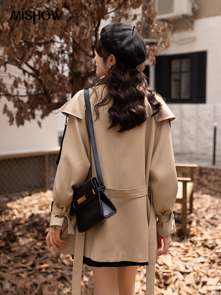 MISHOW Trench Coats for Women  - Trench Coat Formal บทวิจารณ์และราคา