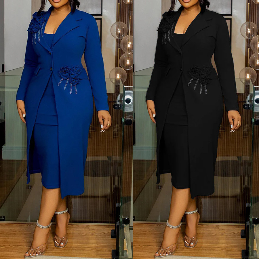 Women Dress Sets Two Pieces Se - Formal Wear Gowns For Women บทวิจารณ์และราคา