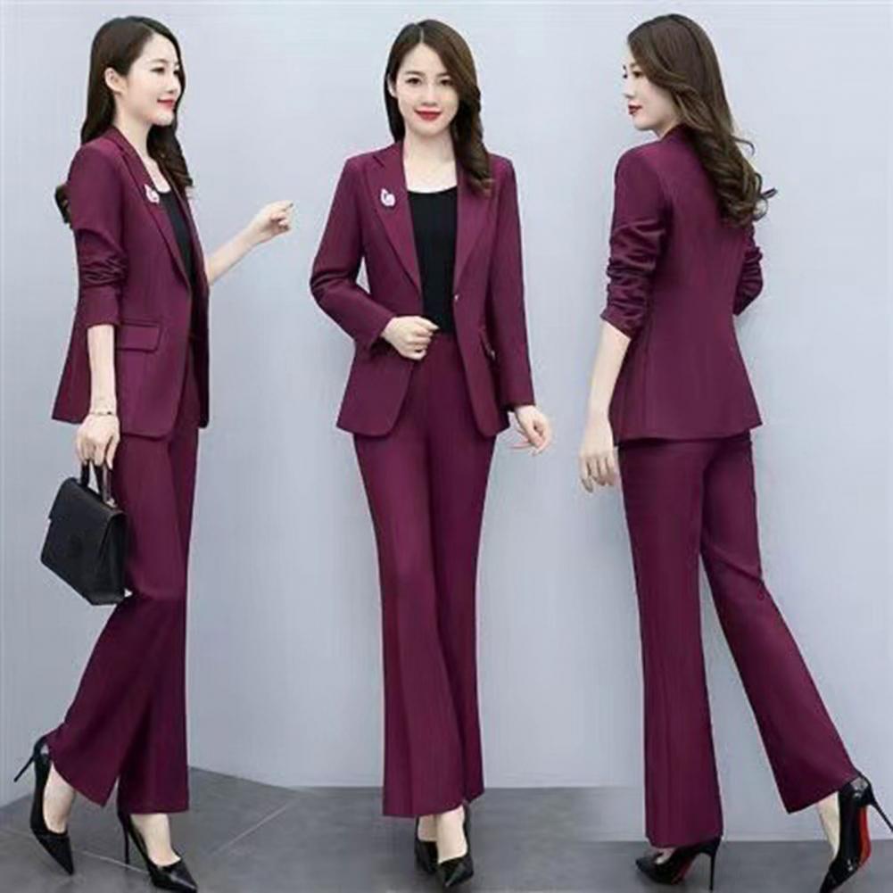 2 Pcs/Set Lady Formal Coat Pan - Women'S Office Formal Wear For Ladies บทวิจารณ์และราคา