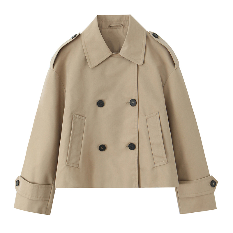 Willshela Women Fashion Khaki  - Trench Coat Formal บทวิจารณ์และราคา