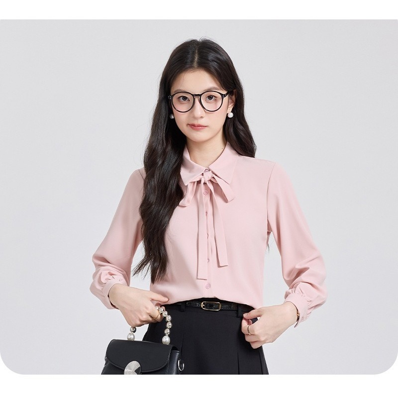 Pink Chiffon Shirt for Women N - Women'S Formal Wear Petite บทวิจารณ์และราคา